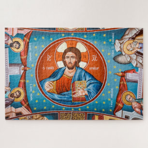 byzantine jesus puzzel legpuzzel