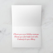 Byzantine Maagd Maria en Kind Icon Kerstmis Feestdagen Kaart (Binnen)