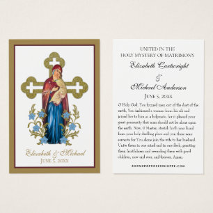 Byzantine Orthodox Eastern Rite Weddenschap Heilig Visitekaartje