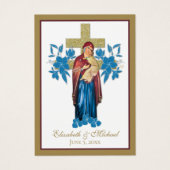 Byzantine Orthodox Eastern Rite Weddenschap Heilig Visitekaartje (Voorkant)