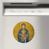 Byzantine Saint Mary Theotokos Magnet Hagia Sophia Magneet (Insitu (Vaatwasser))