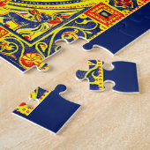 Byzantine volkskunst Jezus Legpuzzel (Zijkant)