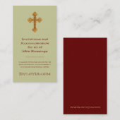 byzantinecross, invitations et annonces f… (Devant / Derrière)