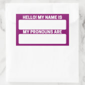 Byzantium Nom & Pronoun Étiquettes (Sac)