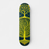 BZ Heilige Graal Boom van Life Aangepast skateboar Skateboard (Voorkant)