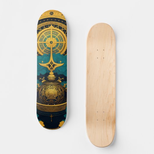 BZ Holy Grail Busted 7 3/4" Skateboard Deck (Recto)