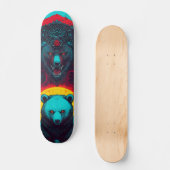 BZ War Bear Officielle Folie Custom Skateboard (Recto)