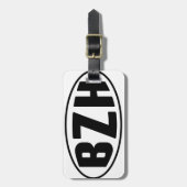 BZH Bretagne Breton Breizh Bagagelabel (Voorkant verticaal)