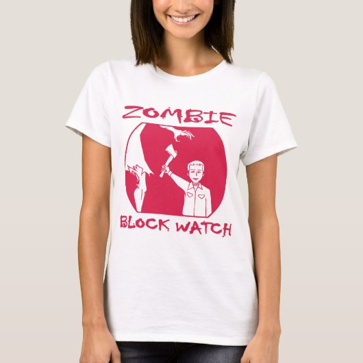 BZRD Zombie Block Watch Shirt (Voorkant)