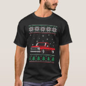 C10 Vrachtwagen met een lelijke kerst-slammed Lowr T-shirt (Voorkant)