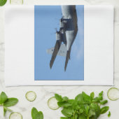 C130 HERCULES EN A10 WARTHOG IN FORMATIE THEEDOEK (Gevouwen)