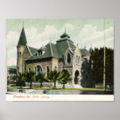 c1910 Public Library, Pasadena, CA Poster (Voorkant)