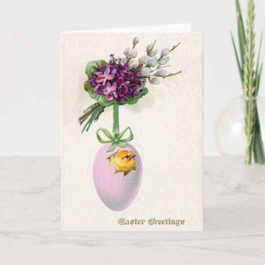 c1915 Carte de Pâques Vintage (Devant)