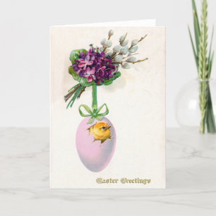 c1915 Carte de Pâques Vintage