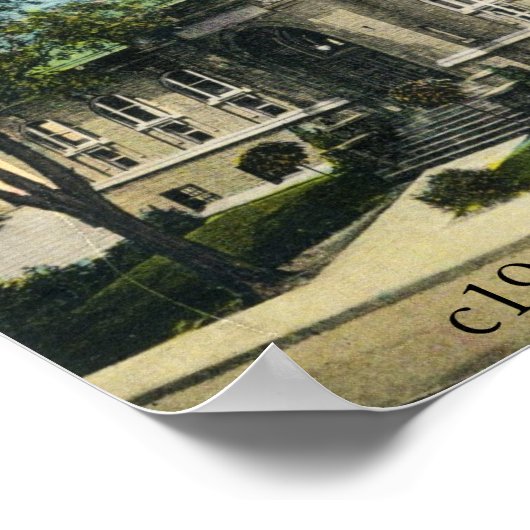 c1920s Library, Ossining, NY Poster (Hoek)