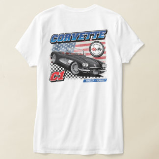 C1 Corvette - T-shirt féminin à 2 faces