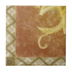 C1 - Sunface Mural - Linker - C1 Tegeltje