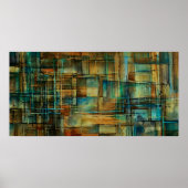 c209 Abstract ontwerp Poster (Voorkant)