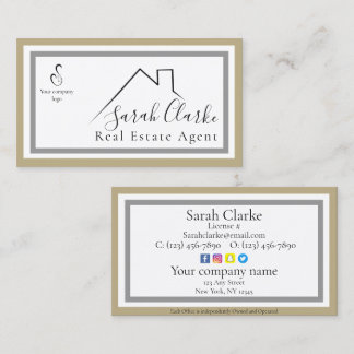 C21 Black Rooftop-Visitekaartje Visitekaartje