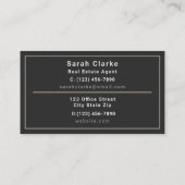 C21 Couleurs Carte de visite Abstrait (Dos)