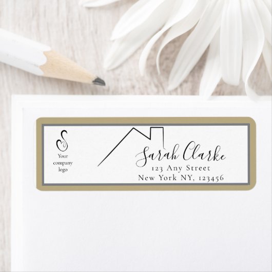 C21 zwarte daktop etiket (Insitu)