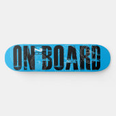C2B: AAN BOORD 8 1/2" BLU Skateboard Deck (Horizontaal)