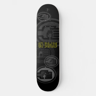 C2B: AAN BOORD 8 1/2 "Zwart Skateboard Deck