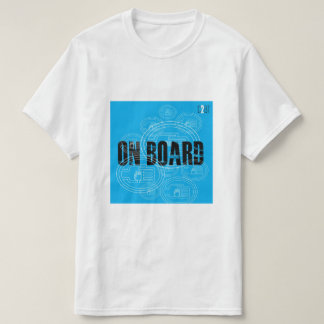C2B: AAN BOORD BLU1 basic T-shirt