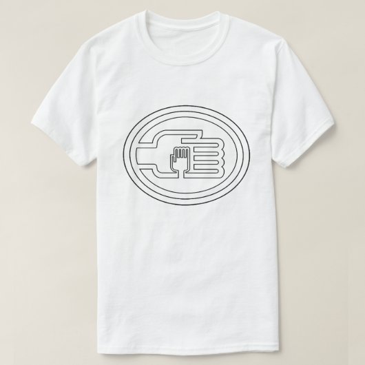 C2B : T-Shirt Outline-BLK (Design devant)