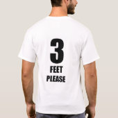 C3 3-inch alsjeblieft T-shirt (Achterkant)