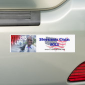 C4C Herman Cain Bumpersticker 2012 (Op auto)
