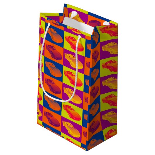 C5 Corvette cabriolet Pop Klein Cadeauzakje (Achterkant Gekanteld)