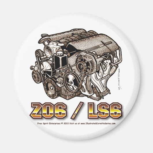 C5 Z06 LS6 MAGNEET (Voorkant)