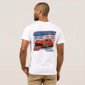 C7 Corvette - 2-zijdig Mannen T-shirt (Achterkant volledig)