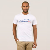 C7 Corvette - T-shirt homme à 2 faces (Devant entier)