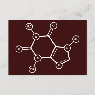 C8H10N4O2 moleculaire structuur Kaart