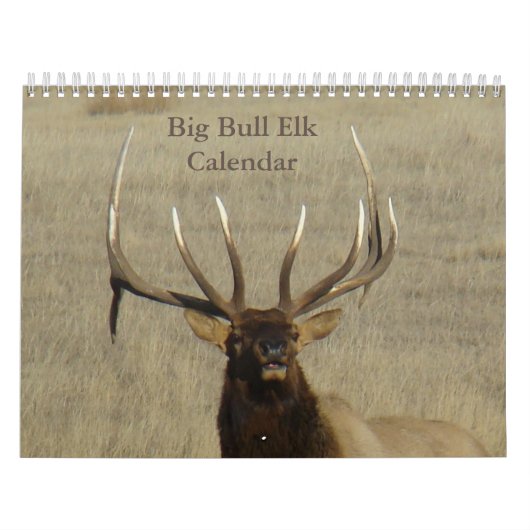 C9 Big Bull Elk Agenda Kalender (Hoes)