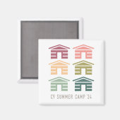 C9 Camp d'été 2024 Magnet Cabine (Recto/Verso)