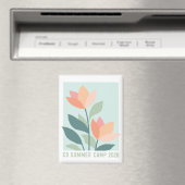 C9 Camp d'été 2026 Magnet Fleur (In Situ (Lave-vaisselle))