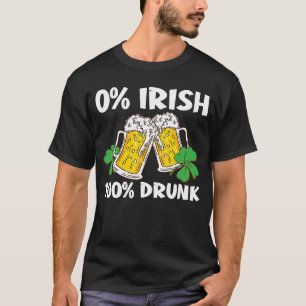 C 0 Irish 100 Drink St Patrick's Day T-shirt