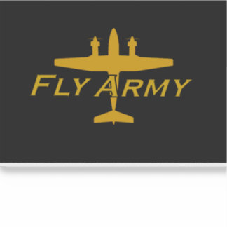 C-12 King Air Fly Army Sticker