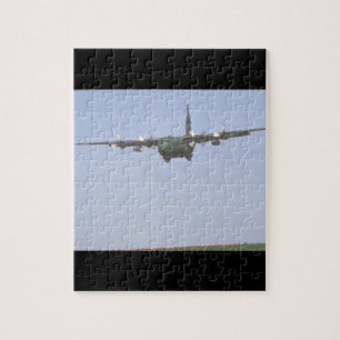 C-130 Hercules approach_Militair Vliegtuig Legpuzzel