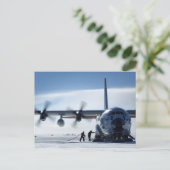C-130 Hercules Briefkaart (Staand voorkant)