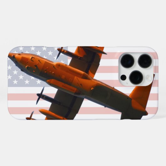 C-130 HERCULES iPhone HOESJE (Achterkant horizontaal)