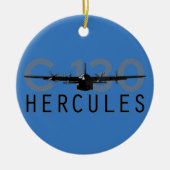 C-130 Hercules Keramisch Ornament (Voorkant)