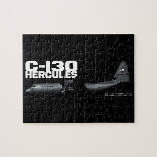 C-130 Hercules Legpuzzel (Horizontaal)