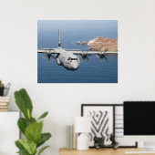 C-130 Hercules Poster (Thuiskantoor)