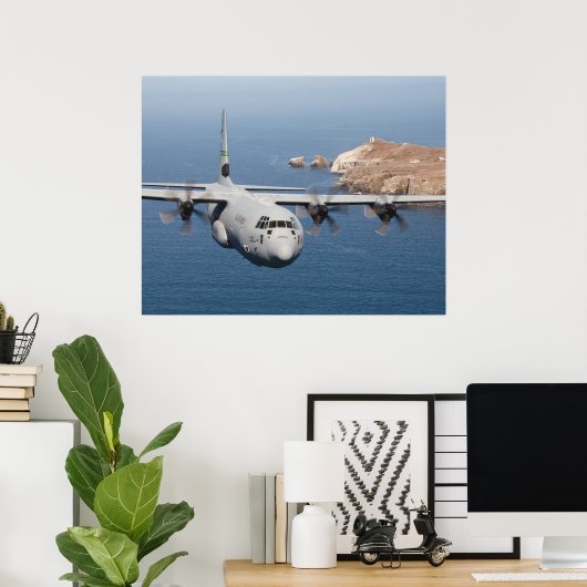 C-130 Hercules Poster (Thuiskantoor)
