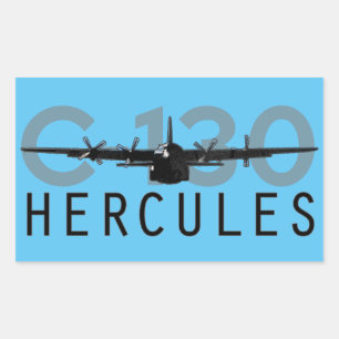 C-130 Hercules Rechthoekige Sticker