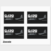 C-130 Hercules Rechthoekige Sticker (Vel)